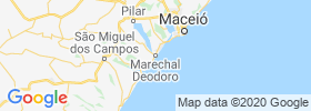 Marechal Deodoro map
